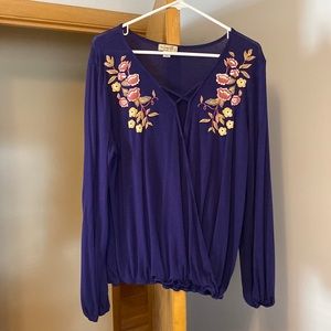 Blouse, women’s, one world, size XL